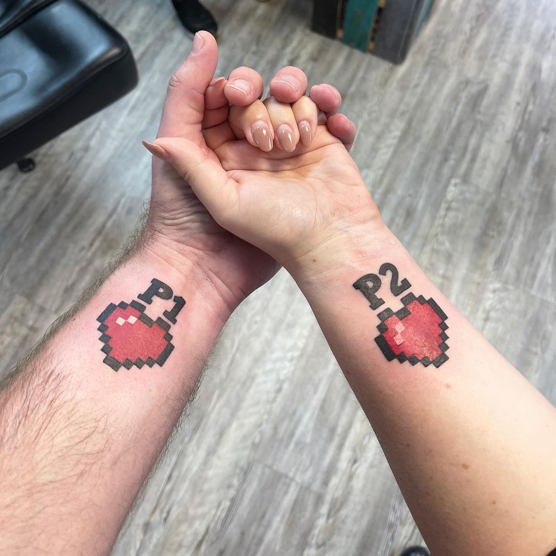 25 Fun Gamer Tattoos for Those Who Love to Play