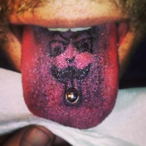25 Real Tongue Tattoos That We Don't Have a Taste For