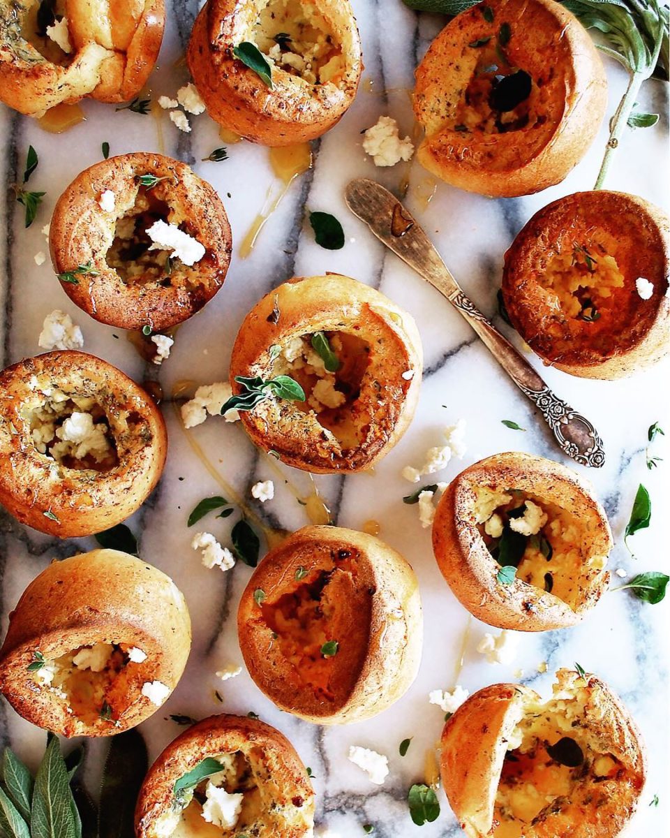 30 Blender Recipes That Aren’t Smoothies Herb and Goat Cheese Popovers