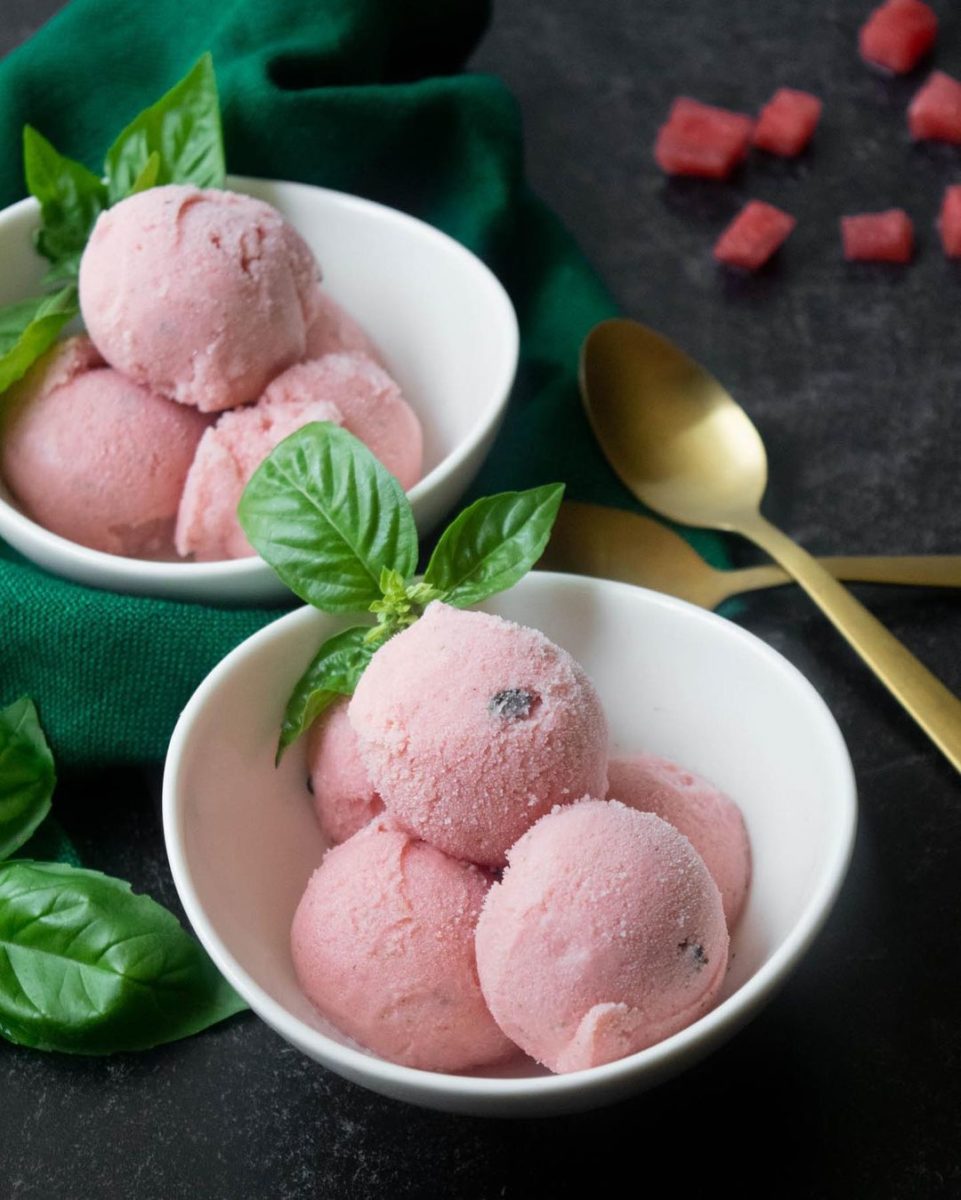 30 Blender Recipes That Aren’t Smoothies Watermelon Basil Sherbet