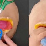 Mom Recreates C-Section Out of Play-Doh, Toddler Assists in 'Delivery'