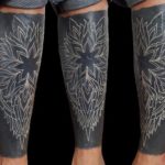 50 Blackout Tattoos with White Ink for Perfect Contrast