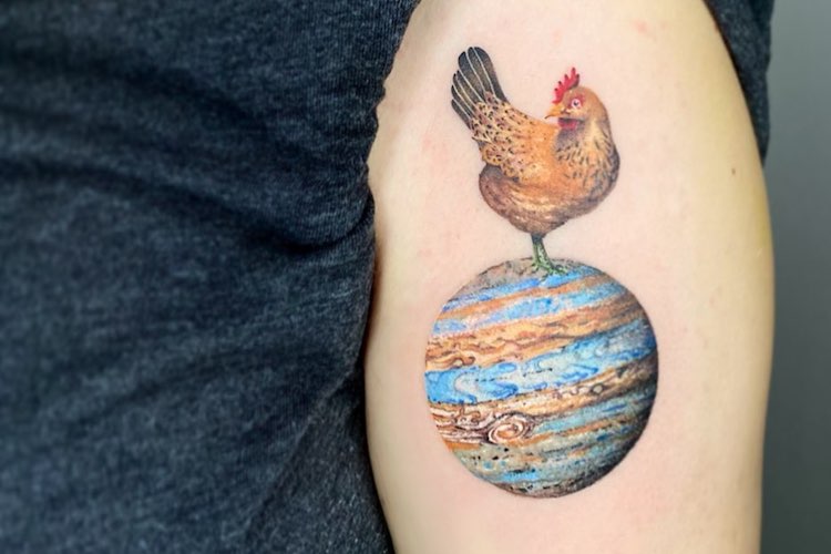 25 surrealism tattoos that will bend your mind