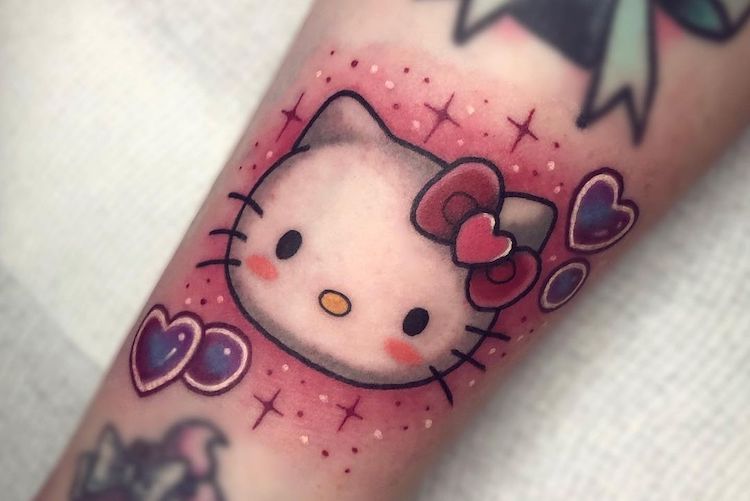 25 kawaii hello kitty tattoos that will steal your heart