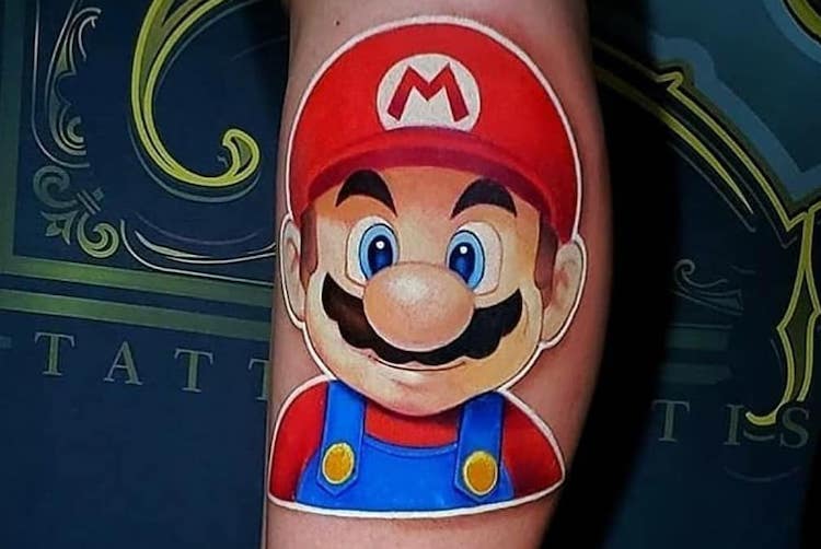 25 Awesome Gamer Tattoos From Those On A Whole Other Level
