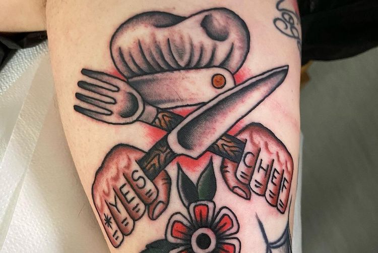25 chef tattoo ideas for those looking to share their passion for cooking