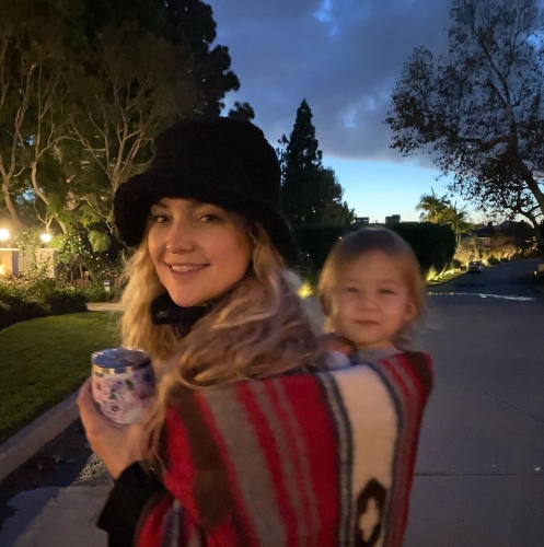kate hudson on co-parenting with three different fathers