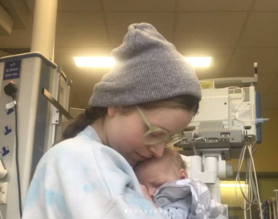 jessie cave opens up about covid ordeal with infant son