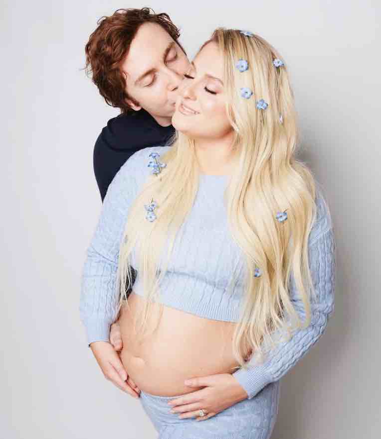 meghan trainor gives pregnancy update: her baby is breech