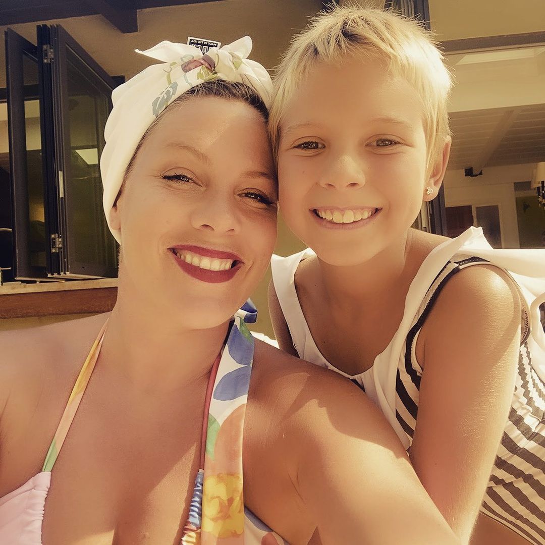 pink and 9-year-old daughter release duet music video