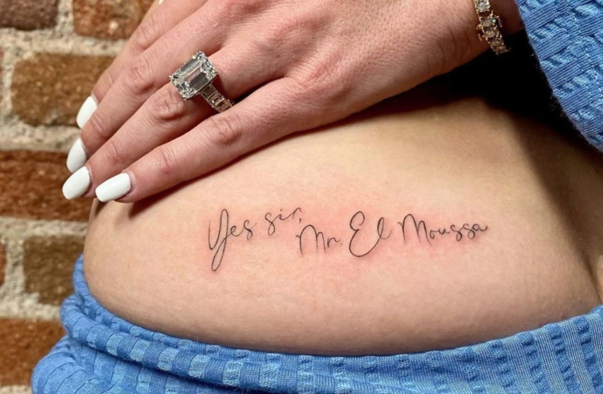 heather rae young gets fiancé's name tattooed on her butt