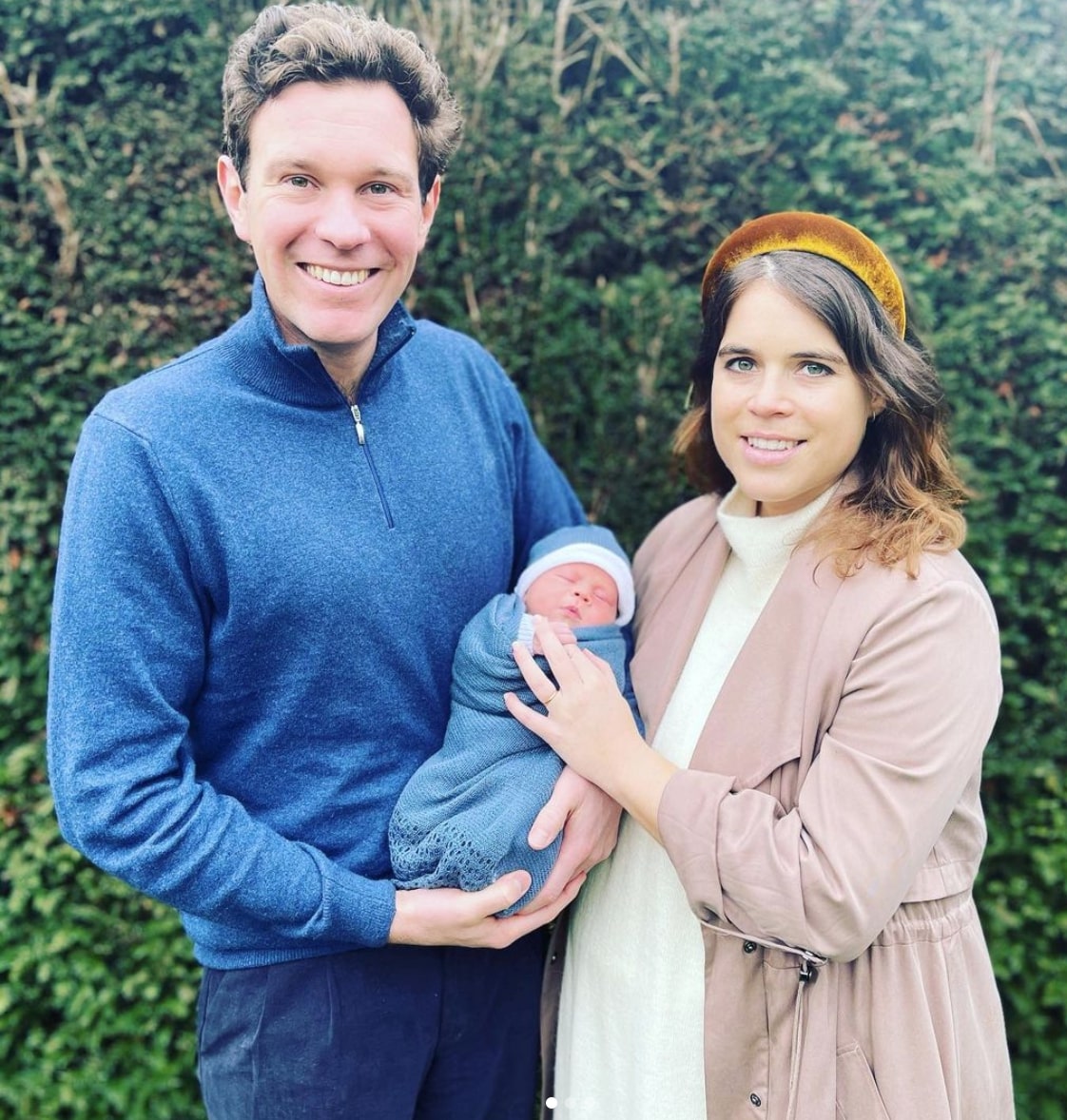Princess Eugenie Introduces Her Baby Boy's Name To The World
