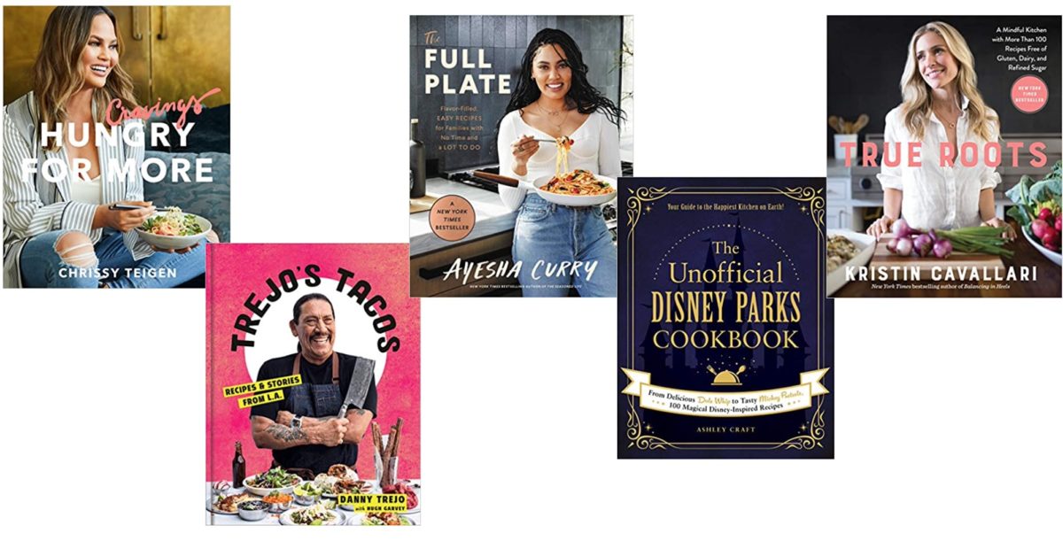 celebrity cookbooks: 12 stars who love being in the kitchen