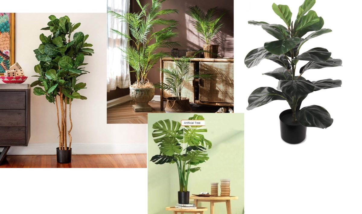 the look of plants without the care, here are 8 of the best fake plants from etsy