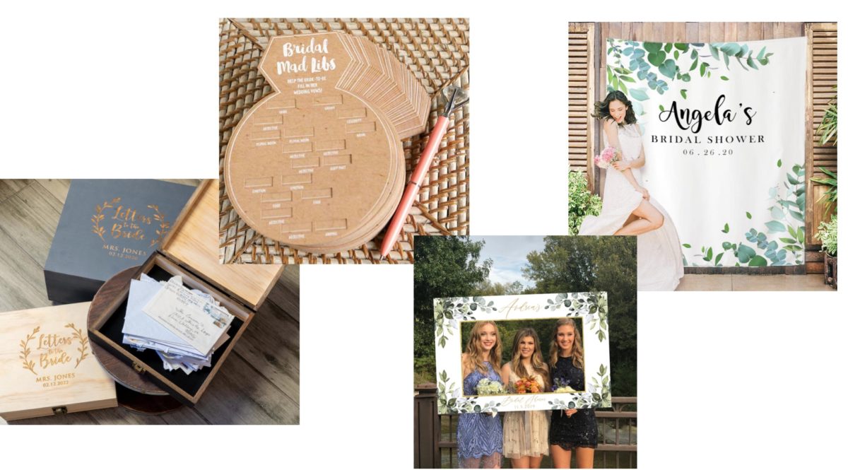 make your daughter's bridal shower unforgettable with these 10 custom decorations