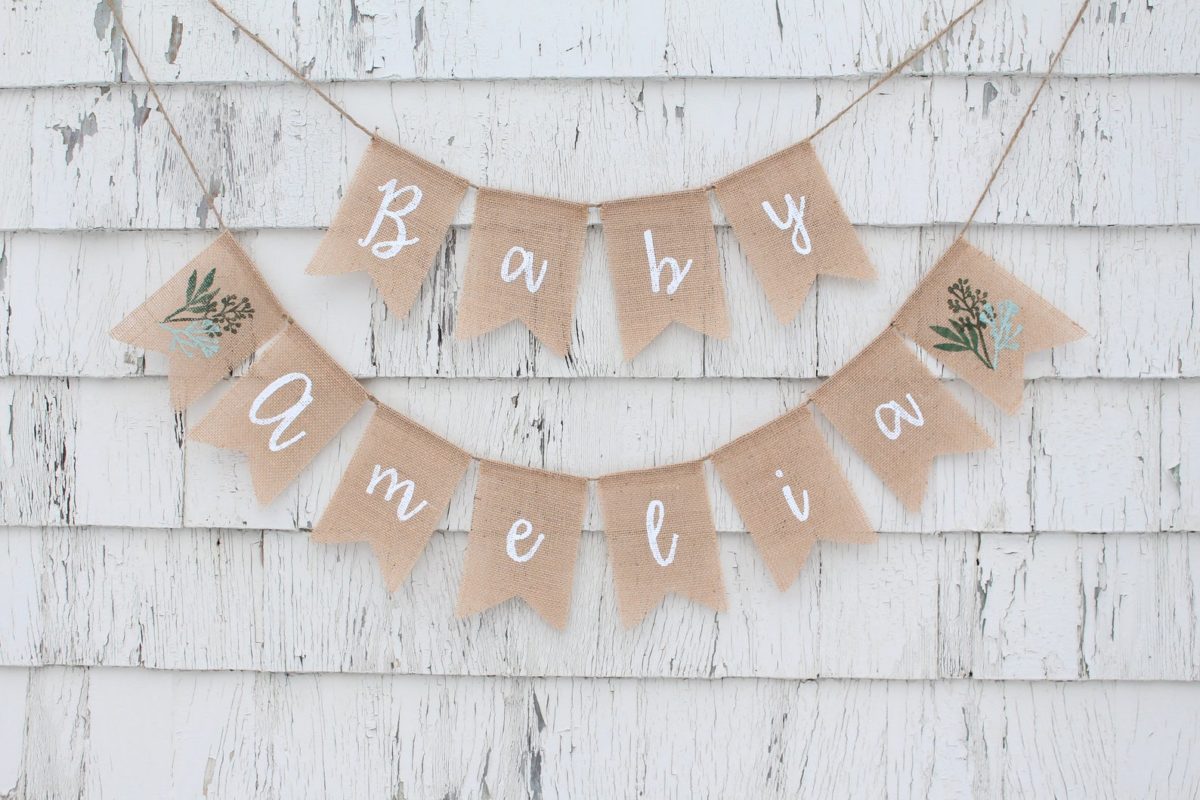 baby on the way? here are 10 customizable baby shower decorations