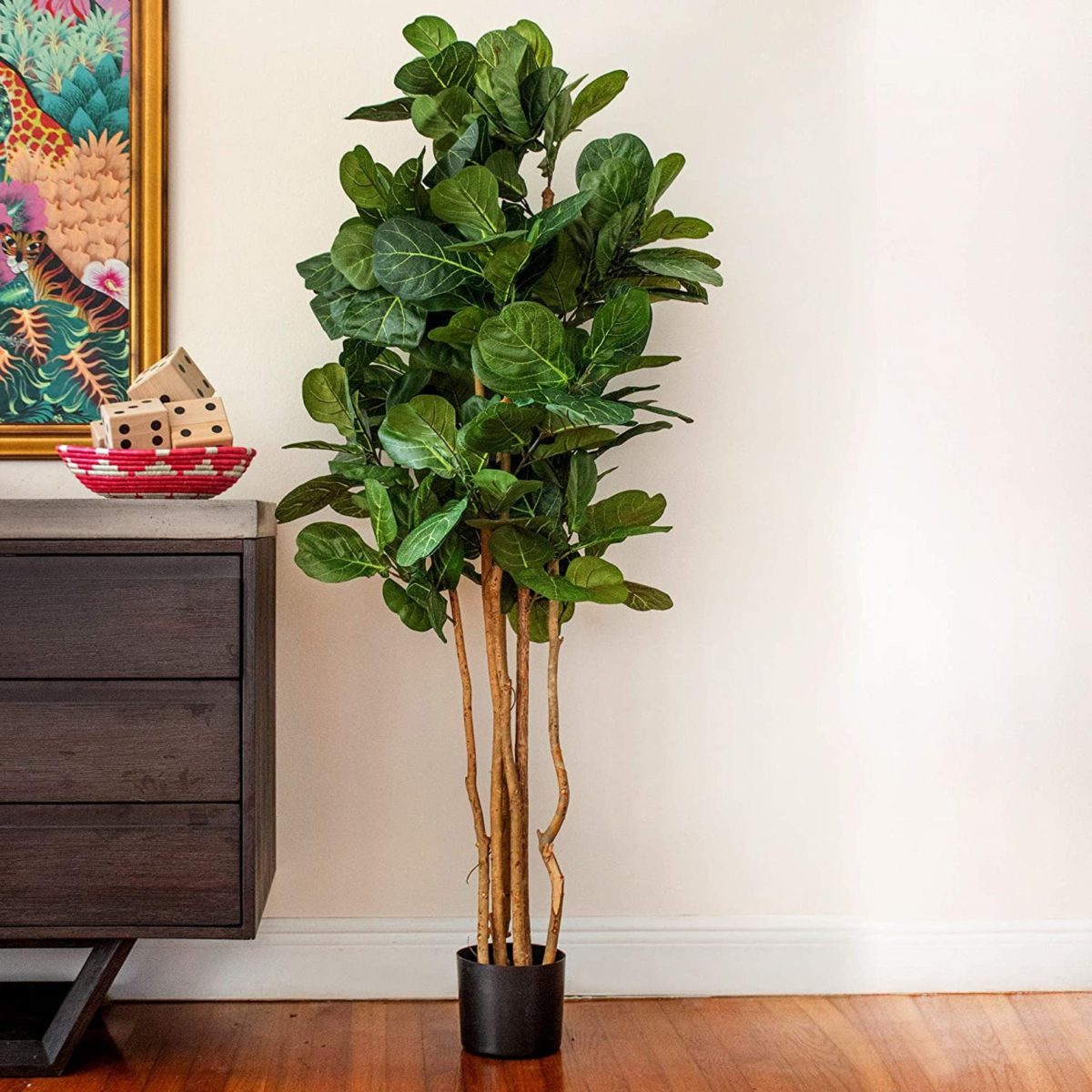 the look of plants without the care, here are 8 of the best fake plants from etsy