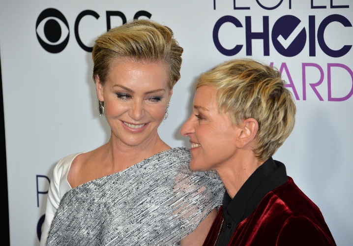 Ellen DeGeneres Says Wife Kept Her Anchored Amid Scandal