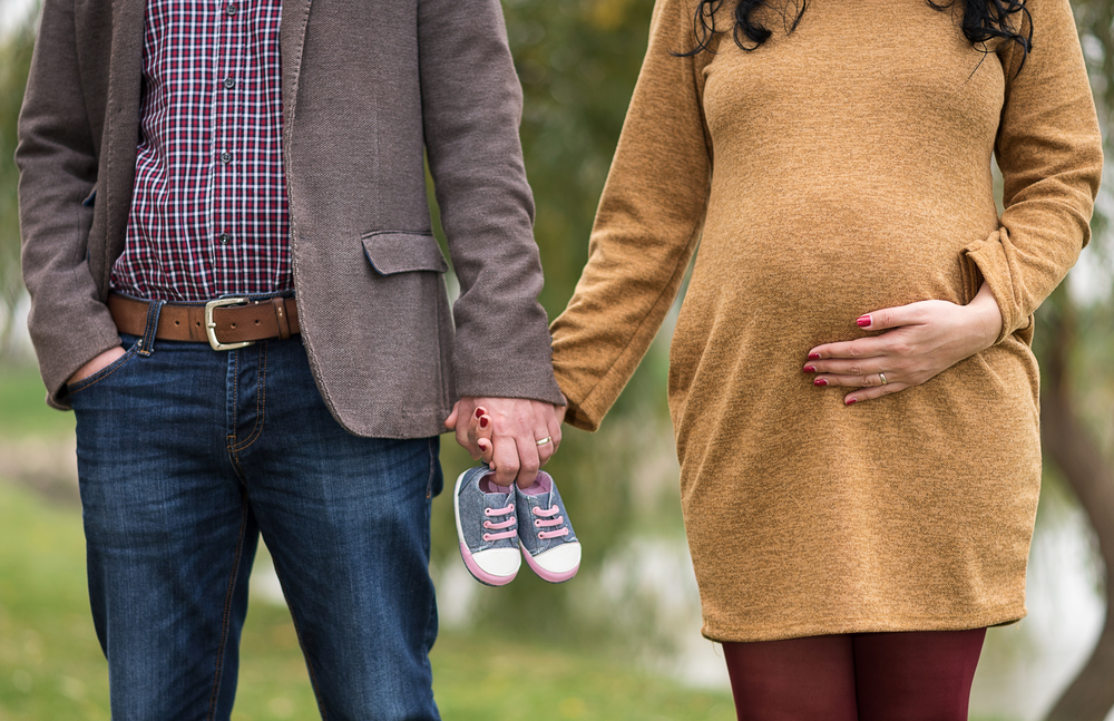 how can we break the news of my pregnancy to my partner's ex without causing drama?