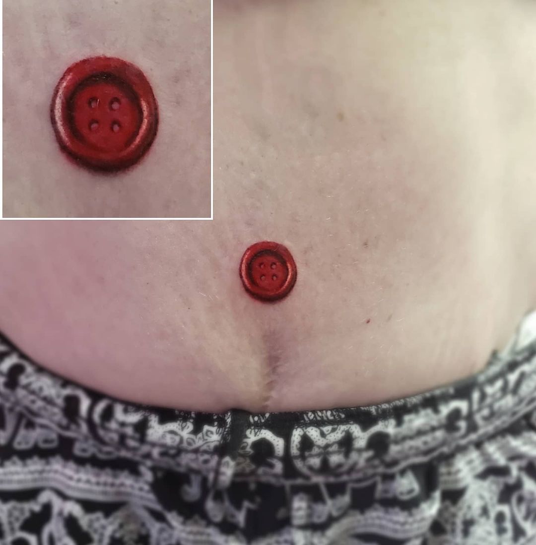 25 Funny Belly Button Tattoos to Neaten Up Your Navel
