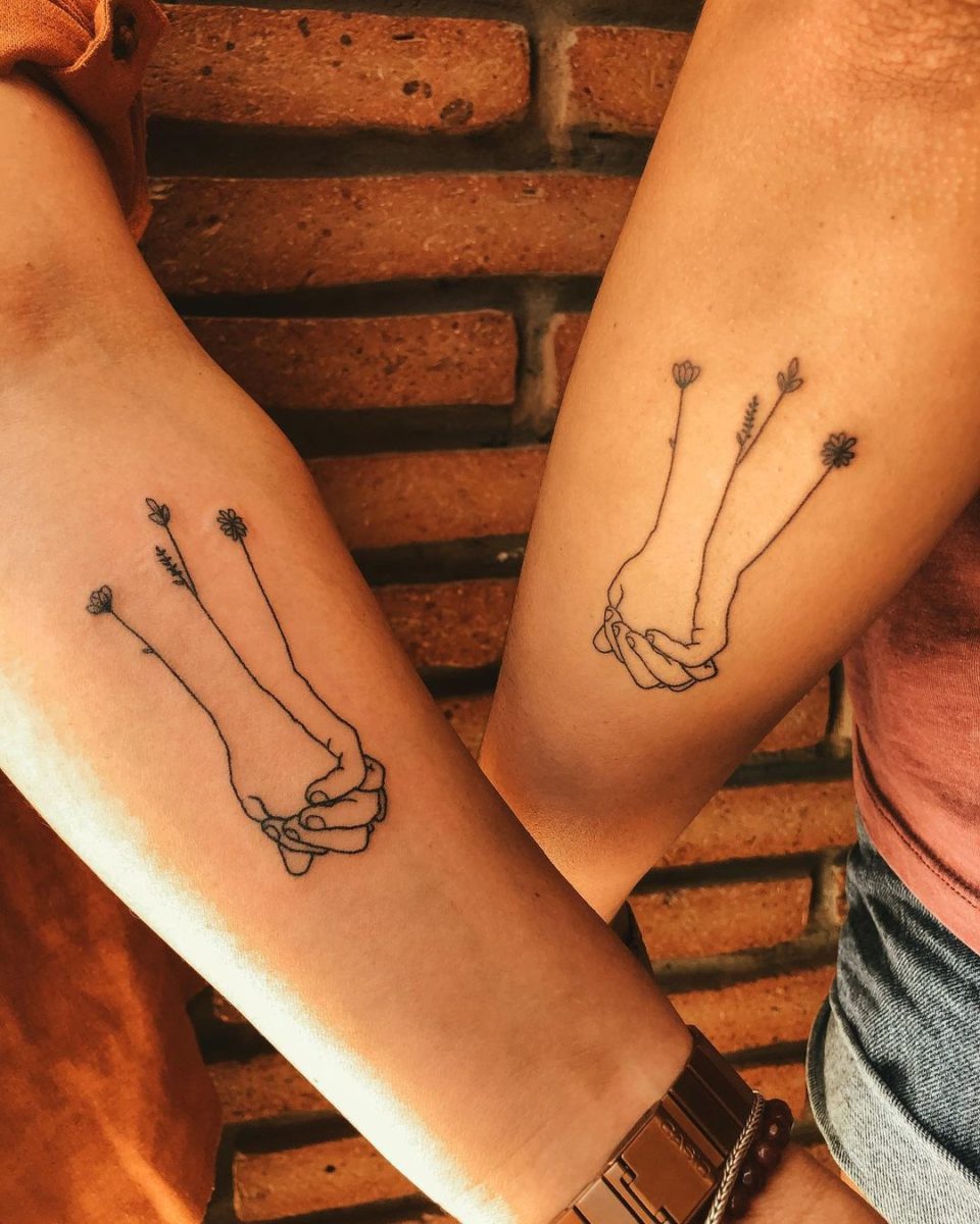 vanessa bryant and daughter natalia get tattoos together, here are 25 mother-daughter tattoo ideas if you want to do as the bryants did