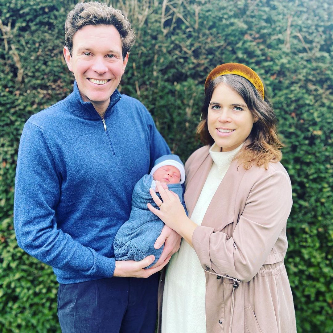 princess eugenie shares cute new photos of baby august wearing a very special sweater