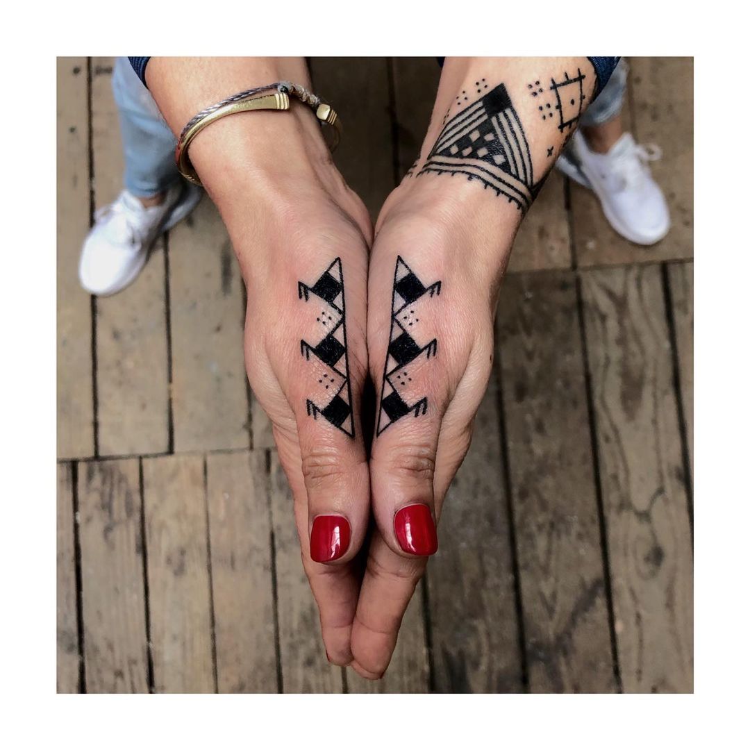Self love finger jewel by Nadia Rose  Tattoogridnet