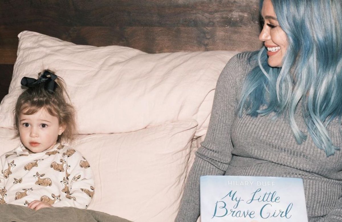 mom hilary duff write children's book after long day at work that left her missing her little girl banks