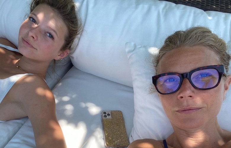 Gwyneth Paltrow Roasted By Daughter Apple On Morning Routine