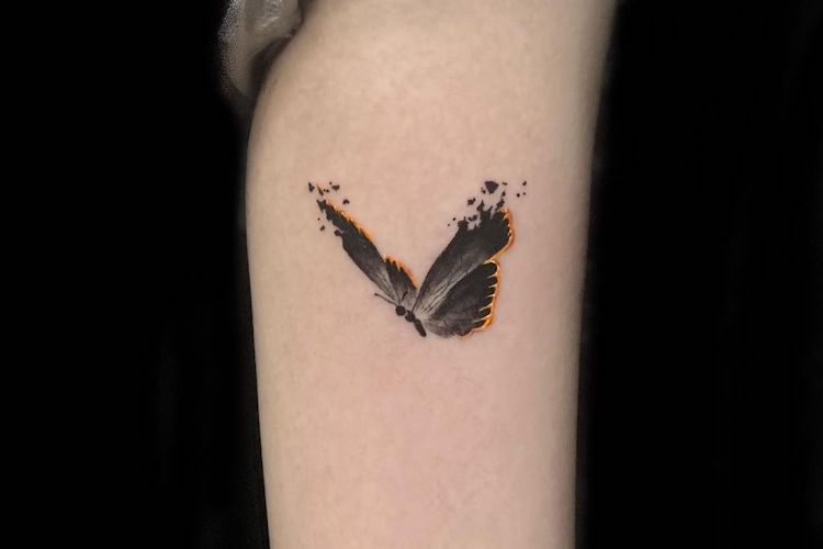 25 small butterfly tattoos that will make your heart flutter