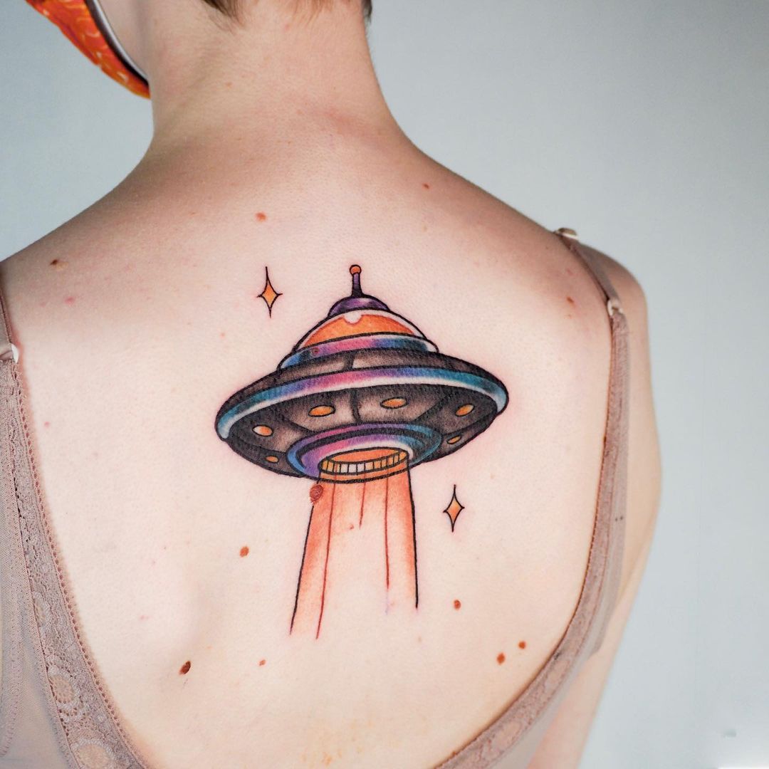 The Future Is Up! 25 Space Tattoos to Explore This Huge 2021 Tattoo Trend
