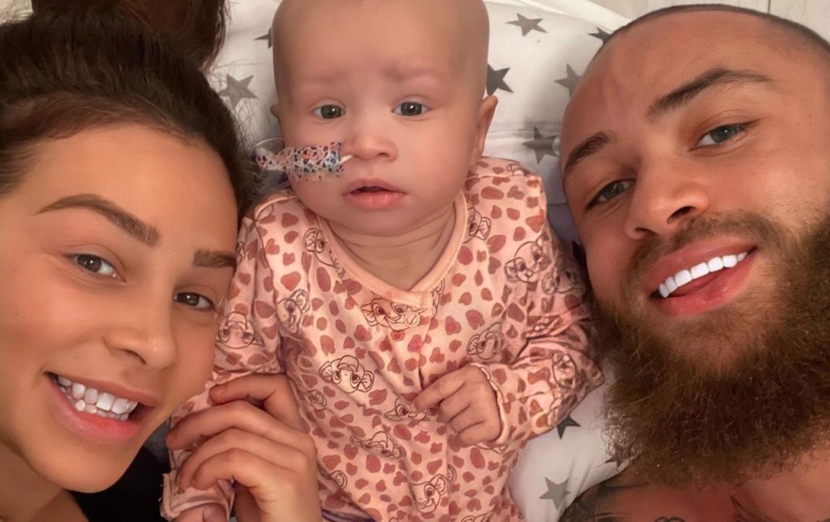 Reality Star Ashley Cain Opens Up About 8-Month-Old Daughter's Battle With Cancer