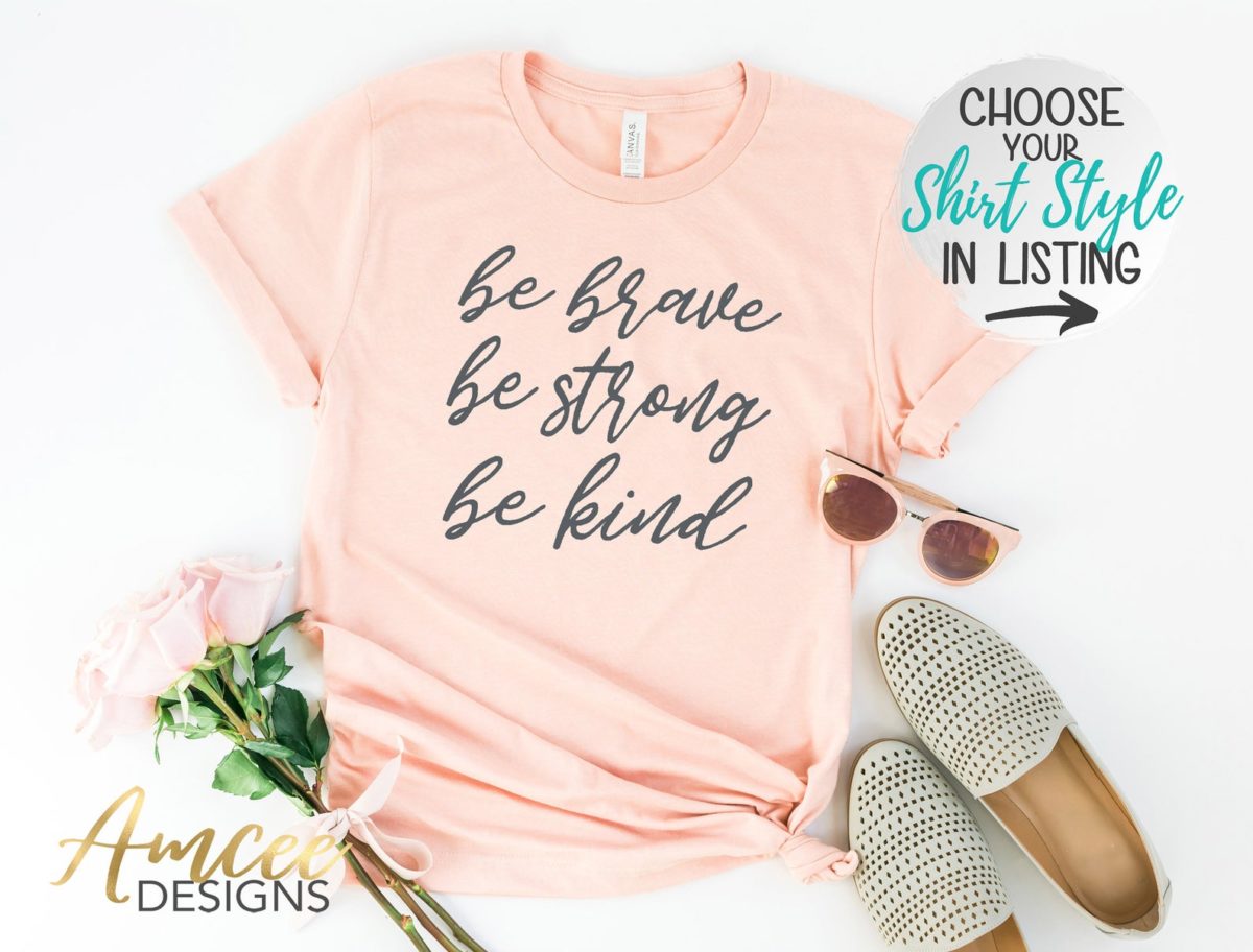26 Awesome Etsy T-Shirts That Send a Positive Message and Make Great Gifts | "Choose joy!"