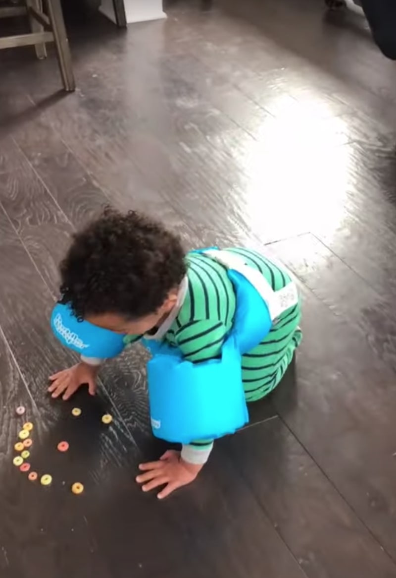 Dad Shares 'Clever' TikTok Trick That Stops Toddlers From Eating Off the Floor