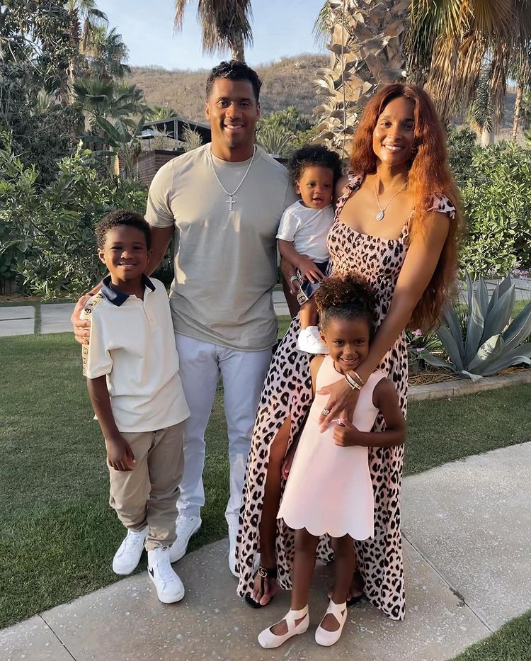 ciara and russell wilson admit that within five minutes of meeting each other, they knew each other would be great parents