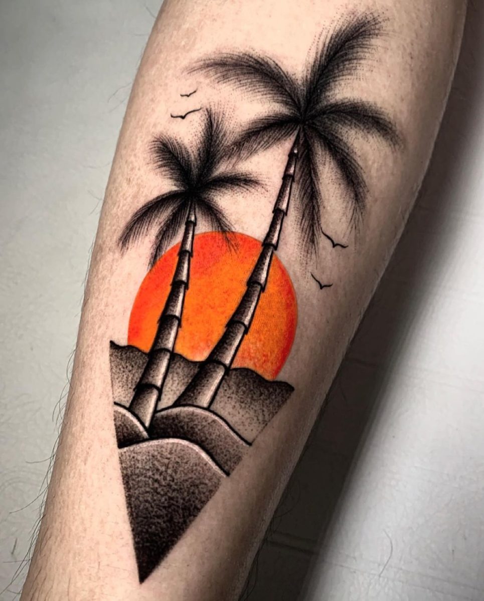 30 Beach Tattoos | Tattoofanblog