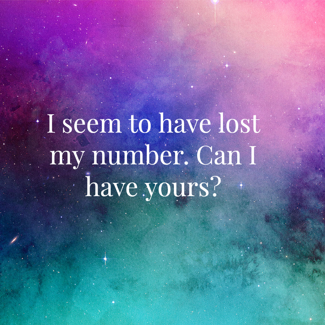 55 cute pick up lines 