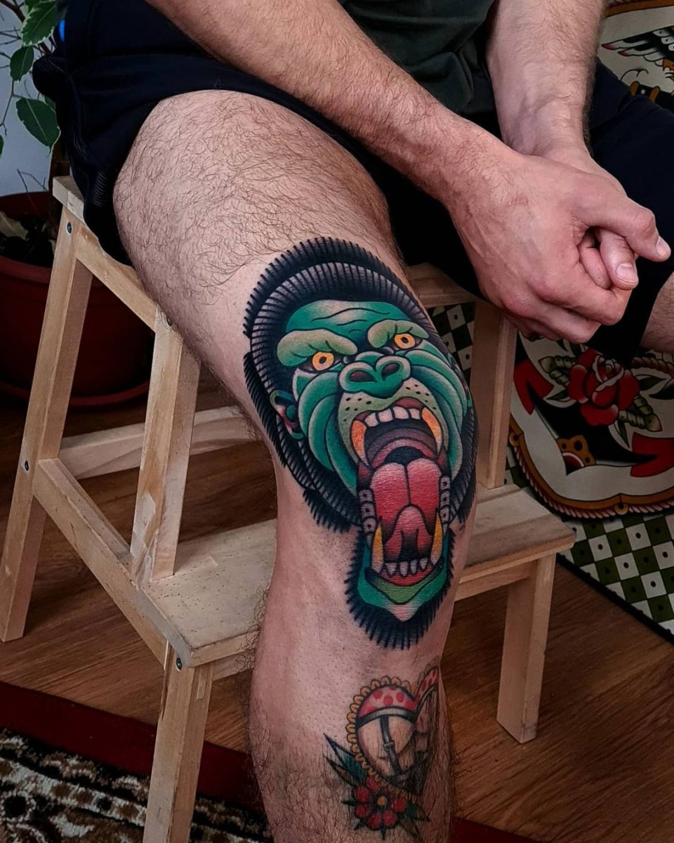 99 Knee Tattoos - Creative Knee Tattoo Ideas