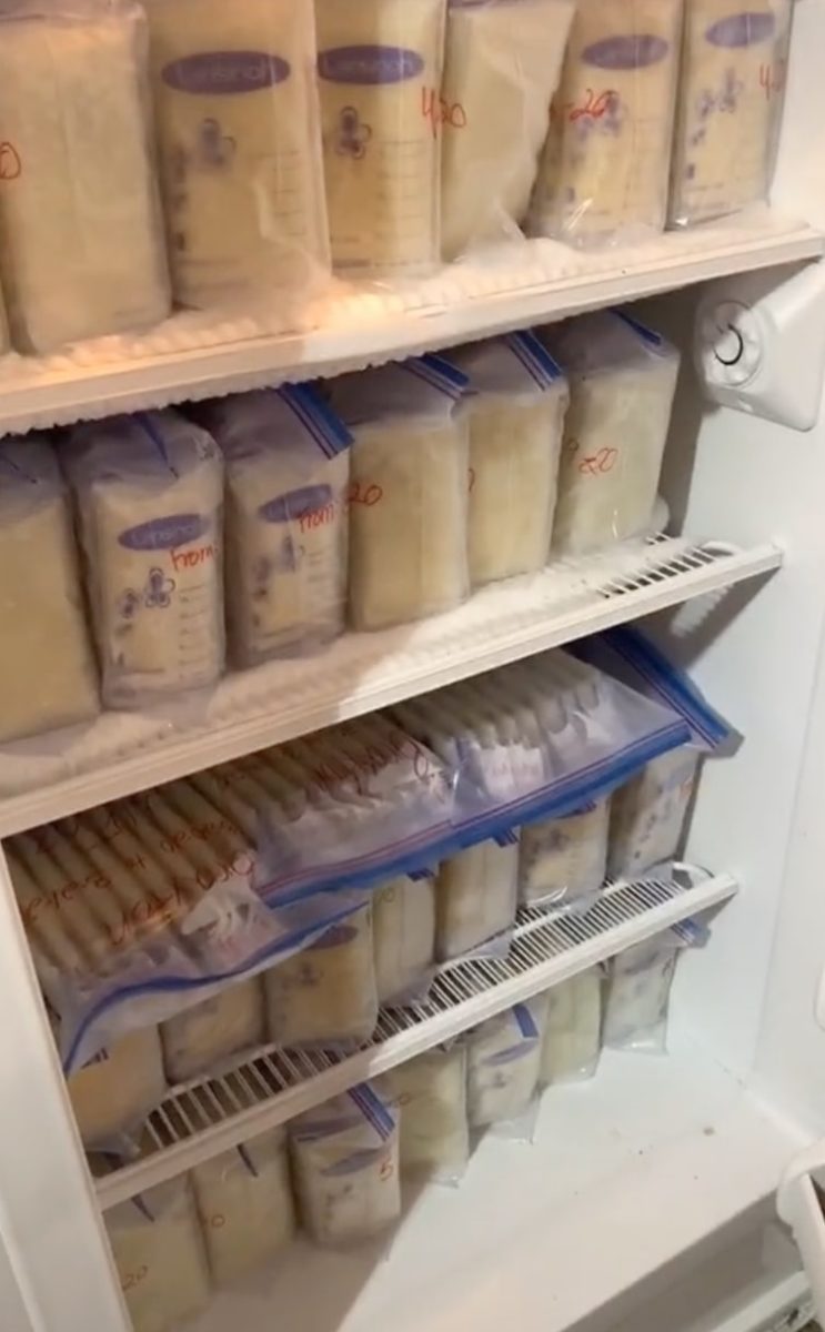 TikTok Mom Reveals Genius Breast Milk Storage Hack