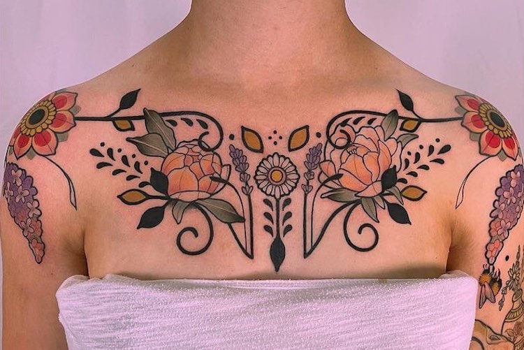 40 Chest Tattoos To Gawk At