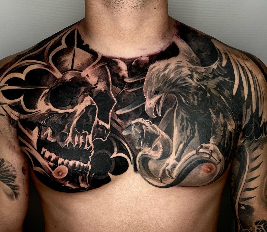 Share 84+ about full chest tattoo best - in.daotaonec