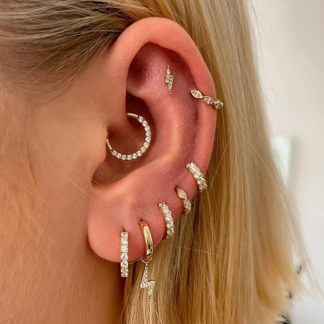 25 ear piercings