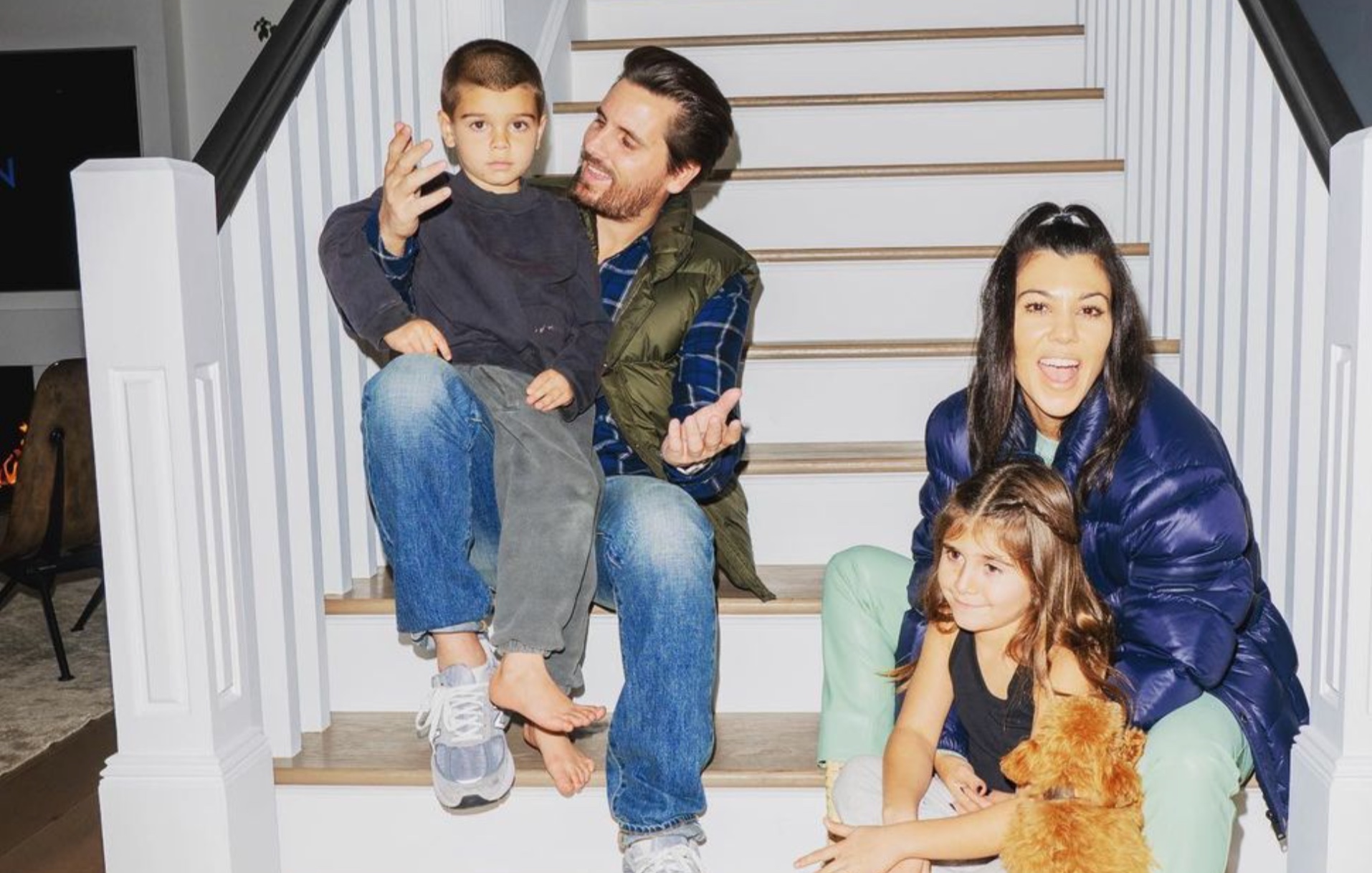 Scott Disick's Adorable Son Reign And Daughter Are His "MiniMes"