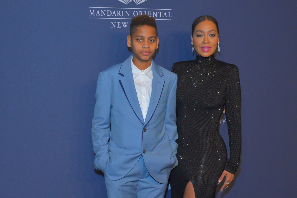 La La Anthony Talks About How She Prioritizes Her "Great Kid" Kiyan, 14, As A Working Mom