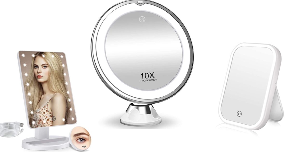 whether you love makeup or you hate makeup, you're going to want one of these makeup mirrors