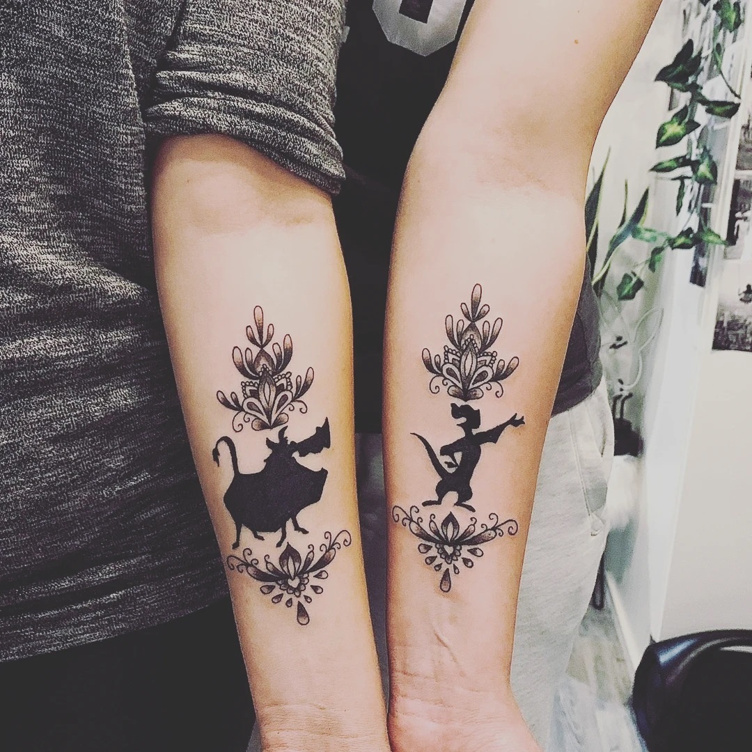 30 best sister tattoos