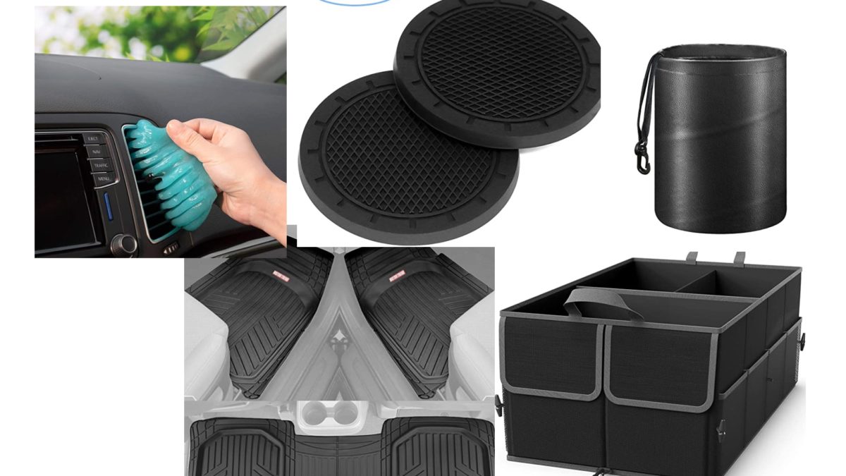 5 car products to keep your vehicle neat, clean, and organized!