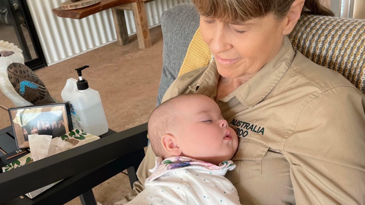 Terri Irwin Is A Natural Grandmother And More Photos of Grace Warrior