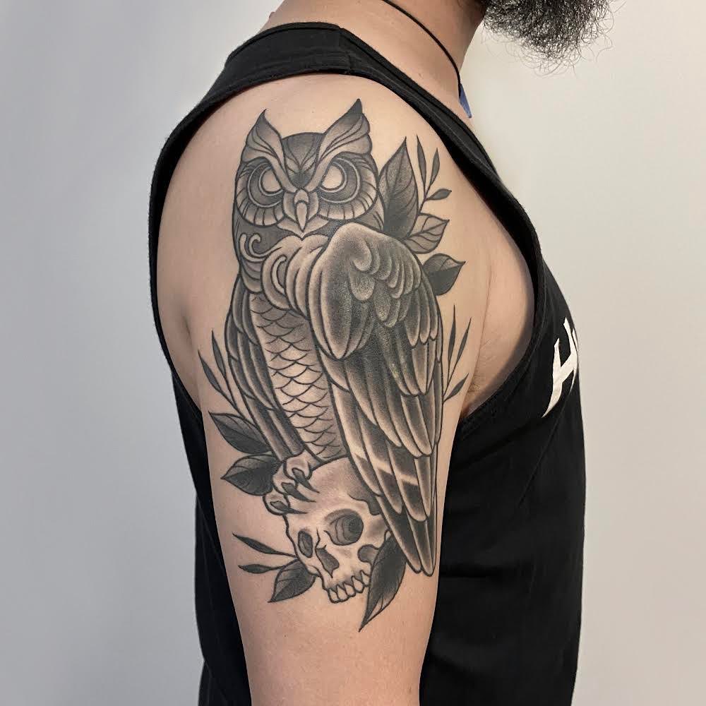 25 owl tattoo ideas