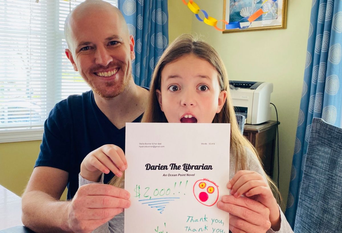 dad and daughter duo write novel together, use proceeds to feed over 270,000 people
